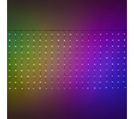 Tenda 300 gocce di led rgb 3 metri x 1 metro